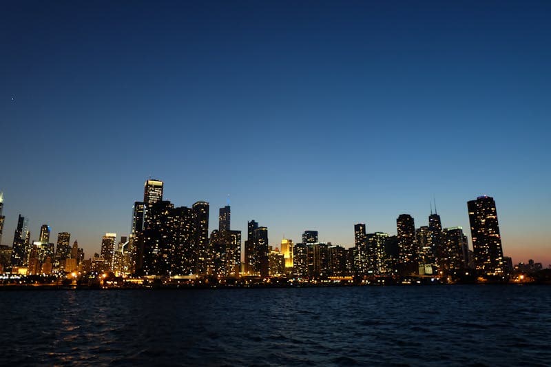 Chicago skyline photo