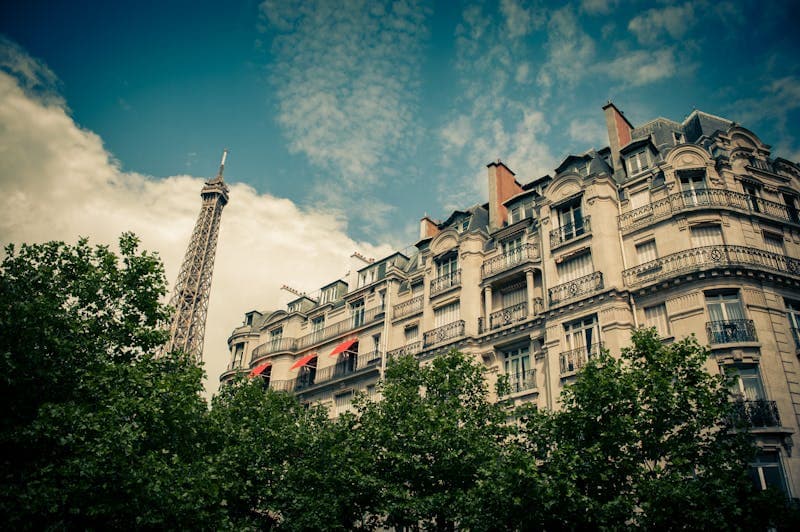 Paris skyline photo